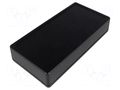 Enclosure: multipurpose; X: 85mm; Y: 170mm; Z: 35mm; 1599; ABS; black HAMMOND HM-1599EBKBAT