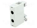 Splice terminal: rail; 82A; 1kV; screw terminal; grey; polyamide OUNEVA T021016