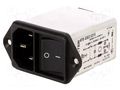 Connector: AC supply; socket; male; 10A; 250VAC; C14 (E); IEC 60320 SCHURTER 4302.5315