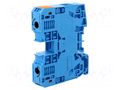 Splice terminal: rail; 285; 125A; 1kV; spring clamp; blue; 6÷35mm2 WAGO 285-134
