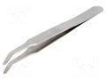 Tweezers; 115mm; SMD; Blade tip shape: round; 16g BERNSTEIN BRN-5-061