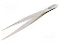 Tweezers; 115mm; Blades: narrow; Tipwidth: 1mm; 16g C.K CK-2301