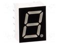 Display: LED; 7-segment; 9.9mm; 0.39"; No.char: 1; red; 40mcd OPTO Plus LED OPD-S3913LE-BW