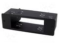 Mounting half frame for CB radio; Cobra; with center hole 4CARMEDIA PCB.TYP.03