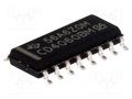 IC: digital; divider,binary counter; CMOS; SMD; SO16; CD4000; tube TEXAS INSTRUMENTS CD4060BM