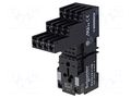 Relays accessories: socket; PIN: 14; for DIN rail mounting; 10A SCHNEIDER ELECTRIC RXZE2S114M
