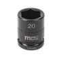 IMPACT SOCKET, 20MM, DRIVE, CR-MO MP12-CRMO20