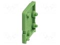Separating plate; green; 2.5mm PHOENIX CONTACT RZ2.5-FRONT2.5-V