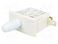Switch: door; Pos: 2; SPDT; 10A/250VAC; white; on panel HONEYWELL 1DM79