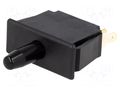 Switch: door; Pos: 2; DPDT; 10A/250VAC; black; Leads: connectors HONEYWELL 2DM1