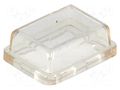Accessories: cover; Body: transparent; 15x21mm BULGIN AE-F0167LOAAA