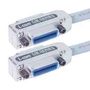 CABLE, IEEE-488 PLUG+RCPT-PLUG+RCPT, 13" CIB24-03M