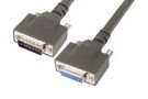CABLE ASSY, 15P D SUB PLUG-RCPT, 3.05M CPMS15MF-10