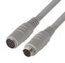 CABLE ASSY, MINI DIN 8P PLUG-RCPT, 15' DK238MF-15