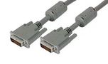 CABLE ASSY, DVI-I DL PLUG-PLUG, 3' CTLDVI-I-MM-3