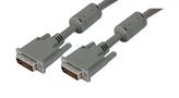 CABLE ASSY, DVI-I DL PLUG-PLUG, 5' CTLDVI-I-MM-5