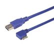 USB CABLE/TYPE A-MICRO 90DEG TYPE B/PL CA3A-90LMICB-03M