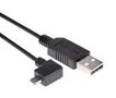 USB CABLE, A PLUG-MICRO B R/A PLUG, 6.6' CAA-90LMICB-2M
