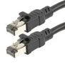ENET CORD, CAT8, RJ45 PLUG-PLUG, 50FT TRD824-BLK-50F