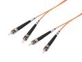 FO CABLE, ST-ST DUPLEX, OM1, 49.2' FODST-OR-15