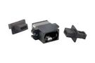 FO ADAPTOR, MPO-MPO JACK, PANEL FOA-MPOFB