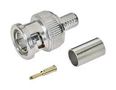 RF COAX CONN, BNC PLUG, 75 OHM BAC027A
