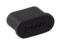 DUST CAP, USB TYPE C PLUG, PE, BLACK U3I00002