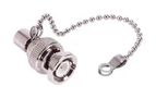 RF TERMINATOR, BNC PLUG W/CHAIN, 50 OHM USP-CTB50