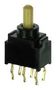 PUSHBUTTON SWITCH, DPDT, 28VDC, TH FP2F-2M-Z