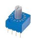 ROTARY CODED SW, 16 POS, 0.1A, 5VDC, TH S-1130A