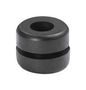 CABLE GROMMET, NYLON 6.6, 6MM, BLACK 633-02120