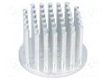 Heatsink; LED; Ø: 45mm; H: 30mm; 9.77K/W FISCHER ELEKTRONIK ICKSR45X30