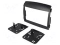 Radio frame; Hyundai; 2 DIN; black METRA RAM-40.051