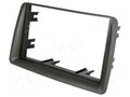 Radio frame; Fiat; 2 DIN; grey ACV RAM-40.151.2