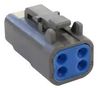 AUTOMOTIVE HOUSING, PLUG, 4POS, 7.5A PX0010S04GY