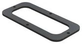 GASKET, 70POS, BLK, RCPT CONN ARC70-GKT