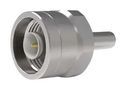 RF COAX CONN, N-TYPE PLUG, 50 OHM TC-195-NMH-X
