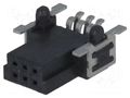 Connector: PCB to PCB; socket; female; PIN: 6; har-flex®; 150VAC HARTING 15250062601333