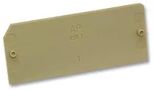 TERMINAL BLOCK END PLATE, PA66 038036 AP