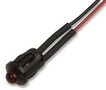 LED INDICATOR, PANEL MNT, 8MM, RED T000305