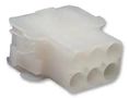 CONN HOUSING, RCPT, 6POS, 6.35MM 1-480705-0