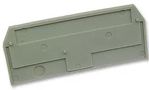 ENDPLATE, GREY, 2MM WIDE 279-308