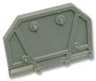 END PLATE, GREY, 4MM WIDE 282-301
