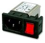 FILTER, INLET, IEC, 6A, SPST BZM27/A0620/55B