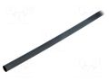 Heat shrink sleeve; 2: 1; 9.53mm; L: 1.2m; black; polyolefine ALPHA WIRE F2213/8-BK103