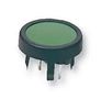SWITCH, SPST, 0.125A. 48V, GREEN, THT 1241.1104.7095