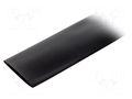 Heat shrink sleeve; 2: 1; 38.1mm; L: 0.15m; black; polyolefine ALPHA WIRE F22111/2-BK070