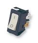 ROCKER SWITCH, DPST, 10A, 250VAC, PANEL C1250APAAB