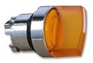 SWITCH HEAD, SELE, 22MM, 2WAY, YELLOW ZB4BK1253