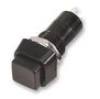 SWITCH, SPST, MOM, BLACK R13-23A-05-BB